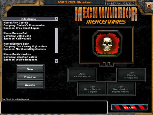 MechWarrior 4: Mercenaries - MekPak 3.02b+